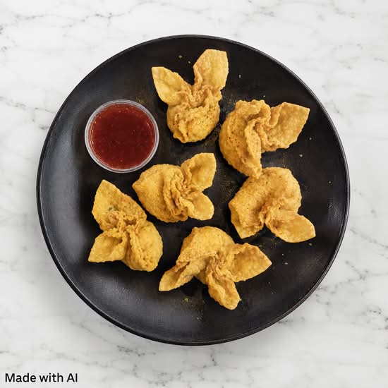 B06 Sweet and Sour Deep-Fried Shrimp Wonton / 甜酸炸鮮蝦雲吞